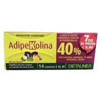 Adipekolina 7 días 14 comprimidos - Dietalinea