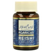 Agaricus reishi 40 cápsulas vegetales de 609mg - Estado Puro