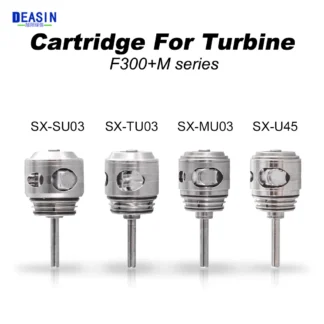 Rotor de cartucho Dental para F300 /M600L/m700l. M500l, pieza de mano de fibra óptica DEASIN LED, cabezal de botón de torsión, pieza de mano de alta velocidad