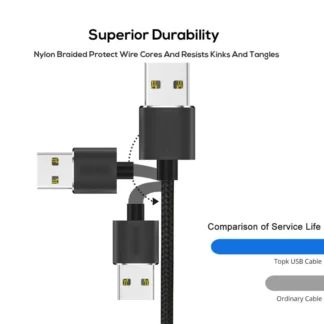 Cable Micro USB magnético para iPhone, Samsung y Android, cargador magnético de carga rápida, Cable USB tipo C, Cable de teléfono móvil