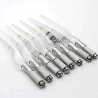 Pluma de Microblading PCD, 50 piezas, tatuaje Manual para cejas 3D, tatuaje bordado, maquillaje permanente