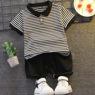 Conjuntos de ropa para bebé, trajes de verano para niño recién nacido, 2 piezas, Tops + Pantalones, conjuntos para niño de 1, 2, 3 y 4 años