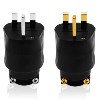 HiFi DIY sistema de sonido acústico de alta gama alimentación de CA EN enchufe eléctrico 3 pines Reino Unido conector de fusible de enchufe británico
