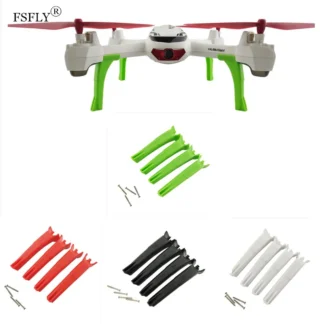 Hubsan X4 H502S H502E RC Drone trípode tren de aterrizaje aumentar tren de aterrizaje blanco verde negro rojo Quadcopter 4 unids/lote