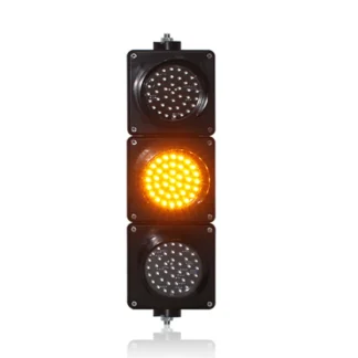 DC12V DC24V AC85-265V nuevo diseño 100mm carcasa de PC lente transparente rojo amarillo verde LED semáforo mini señal de tráfico de juguete