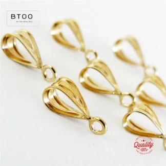 Medallón pequeño relleno de oro de 14 quilates, suministros al por mayor para fabricación de joyas, accesorios DIY hechos a mano, hallazgos de joyería de oro