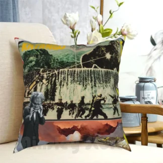 Funda de almohada con estampado de War Of The/Katango, suave, DIY, para el hogar, película Kaiju, películas de monstruos