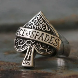 Anillo creativo de moda para hombre, solitario, Punk, Hip Hop, Rock, regalo de vacaciones, joyería al por mayor