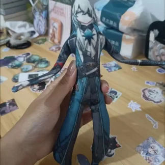 Muñeco de algodón de Anime Honkai: Star Rail Anaxa goras Phainon Mydei con cuerpo, juguete de peluche suave para regalo de Fans, 25cm