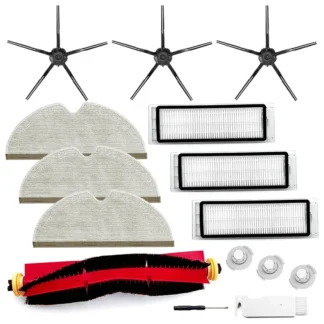 Precio de corte para Roborock S6 Pure S6 E4 S4 Max S6 MaxV S5 S5 Max S4 E2 E3 E5 E20 E25 E35 Cepillo Lateral principal filtro Hepa paño de mopa