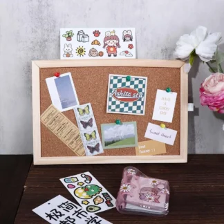 Tablero de notas para anuncios en casa, Kit de tablero de mensajes para enseñanza escolar, soporte para presentación de joyería, marco de tablero de notas, tablero de fondo para fotografía