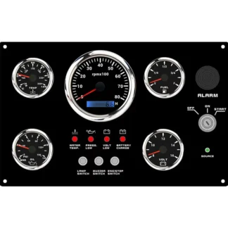 Tablero de instrumentos de 300x190 Mm, instrumentos marinos impermeables, Panel de Control de barco, salpicaderos de barco
