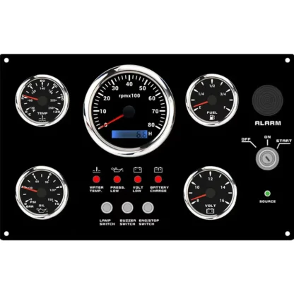 Tablero de instrumentos de 300x190 Mm, instrumentos marinos impermeables, Panel de Control de barco, salpicaderos de barco