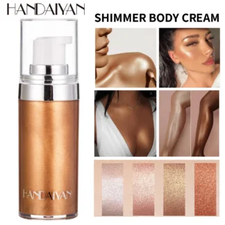 Crema Corporal brillante para todo tipo de pieles, loción líquida para todo tipo de pieles, 20ml