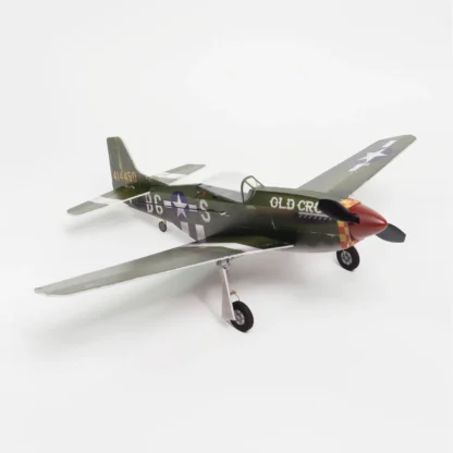 Mini P51 Mustang 420mm envergadura 4 canales ala fija tren de aterrizaje fijo versión RC avión al aire libre juguete regalo para niños