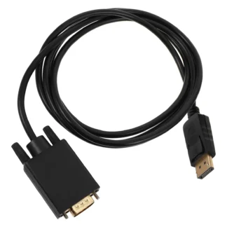 Cable de conversión de equipo de audio y vídeo Adaptador de conector de monitor de computadora portátil Vga Plástico
