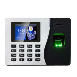 003 Dispositivo biométrico del sistema del registrador de tiempo de asistencia de la huella dactilar del software libre ZK K14 para el empleado