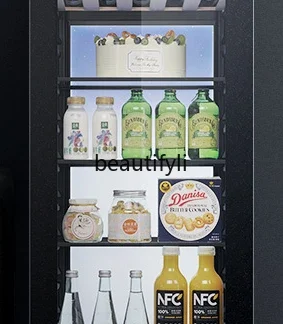 Barra de hielo de 139 litros, refrigerador pequeño de mantenimiento fresco para sala de estar doméstica, refrigerada y almacenada