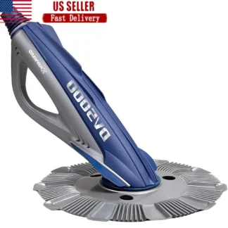 Aspiradora automática para piscinas, sistema de succión hidráulica para piscinas empotradas, manguera de 40 pies, fácil navegación y eliminación eficiente de desechos