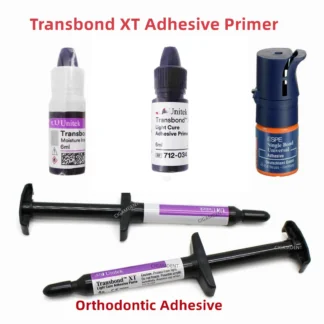 Kit de adhesivo ortopédico Dental Transbond XT Primer, pegamento para dientes de unión curado ligero para soporte, unión de chapa de porcelana