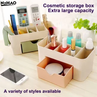 Caja de almacenamiento de uñas, contenedor de hisopo de algodón, accesorios de limpieza, herramientas de escritorio, joyero multifuncional, almacenamiento de cosméticos