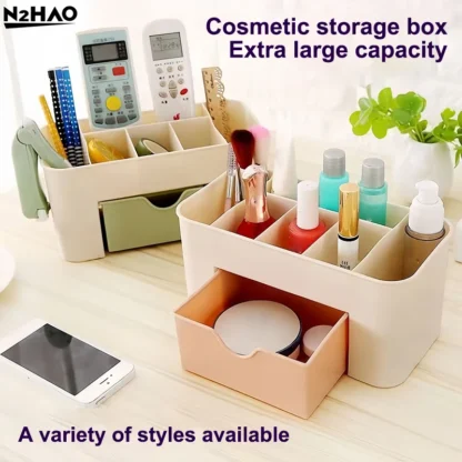 Caja de almacenamiento de uñas, contenedor de hisopo de algodón, accesorios de limpieza, herramientas de escritorio, joyero multifuncional, almacenamiento de cosméticos