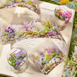 Mr. Paper, 200 cm/rollo, cinta PET para árboles, flores y plantas, álbum de recortes de collage, funda para teléfono, pegatina decorativa para tarjeta de regalo para diario