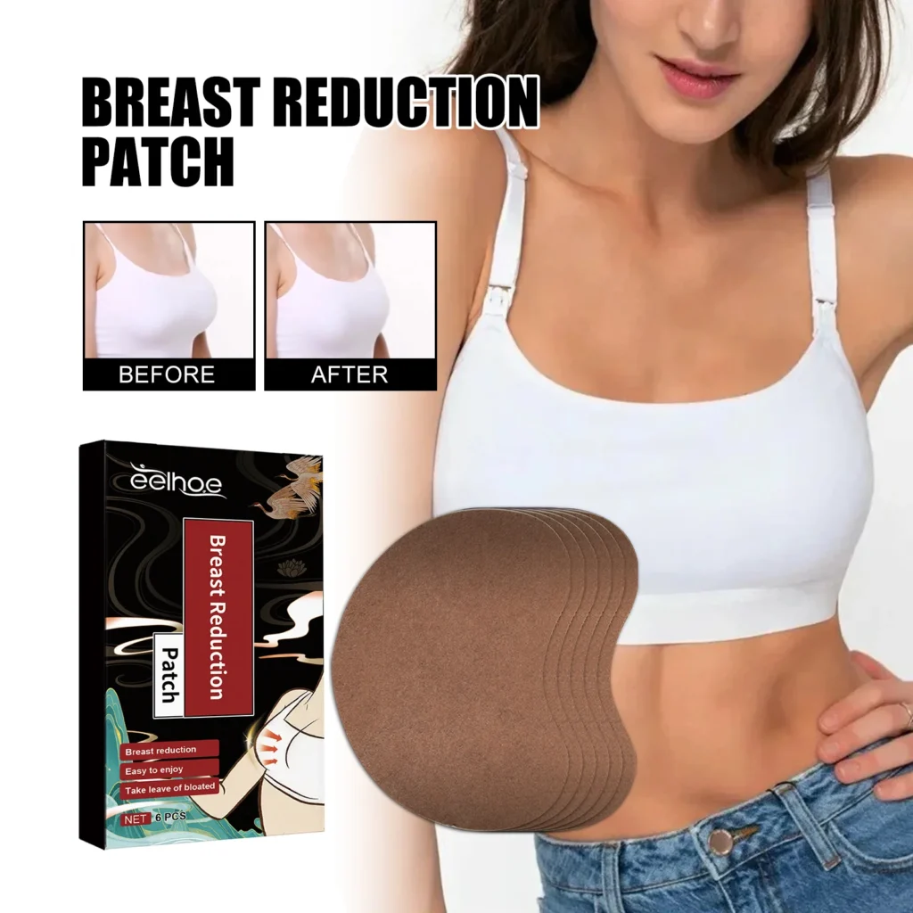 Parche reductor de senos, Parche para el cuidado del pecho, No congestionado con ventilación, Aplicación relajante, Cuidado continuo