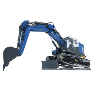 LESU excavadora hidráulica RC Aoue Et26L 1/14 excavadora de Control remoto de Metal KIT de construcción vehículos modelo juguetes THZH1325-Smt3