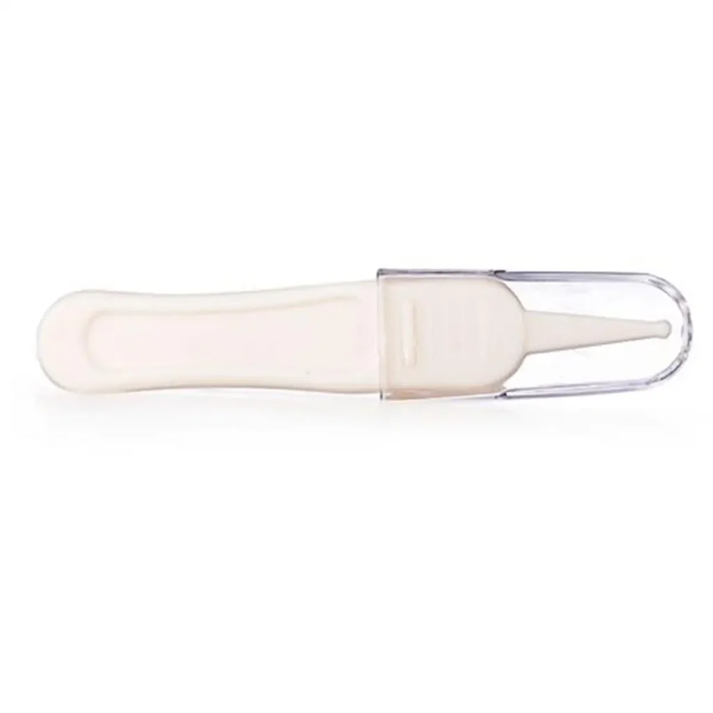 Pinzas de limpieza para nariz de bebé, limpiador de accesorios, Kit de cuidado de Clip redondo para ombligo, 2 uds.