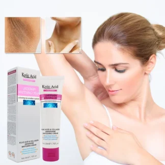 Blanqueamiento kójico para axilas, corrección y blanqueamiento local del color de la piel, adecuado para las axilas del cuerpo, blanqueamiento uniforme del tono de la piel