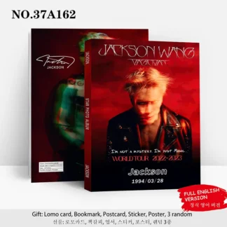 Kpop Boys Group JACKSON WANG solo Photocards álbum retrato HD foto cartel marcapáginas pegatinas colección tarjeta Fans regalos