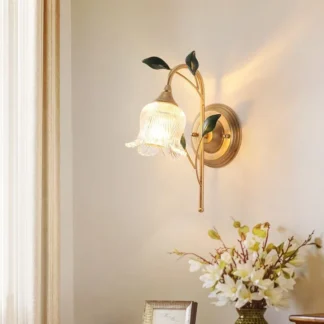 ASHER Lámpara de pared contemporánea Pastoral francesa LED Flor creativa Sala de estar Dormitorio Pasillo Decoración del hogar