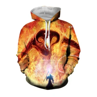 Sudadera con capucha de Demon Slayer para hombre y mujer, suéter con estampado 3D de Kimetsu No Yaiba, estilo Harajuku, chándal para niño y niña