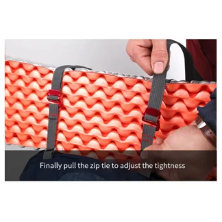 AT13 Correas de liberación rápida para exteriores, cuerda de amarre para tienda, correas de amarre para techo, correas de tensión, correas de amarre para mochila