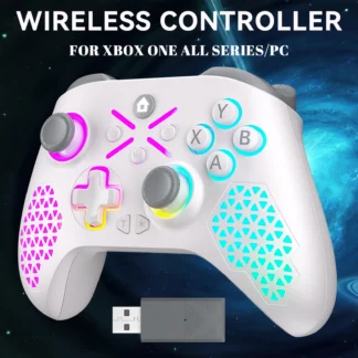 Mando para juegos para Xbox Series X,S,Xbox One Controle PC con batería de 650mah controlador inalámbrico Joystick multifunción