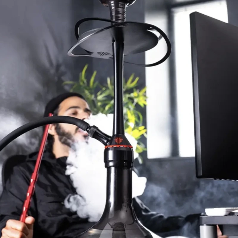 Juego de Shisha de aleación de aluminio grande