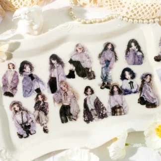 Mr Paper, 6 estilos de serie estacional con paquete de pegatinas para mascotas, pegatinas decorativas para fundas de teléfonos móviles, pegatinas de papelería