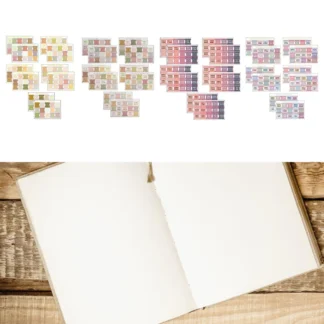 150 pestañas Pestañas de índice de la Biblia Suministros grandes para diario Pestañas decorativas laminadas coloridas para libros de la Biblia Pestañas de estudio de la Biblia para hombres y mujeres