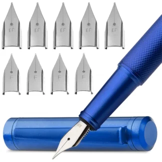 Puntas de repuesto para pluma estilográfica, 5/10/20 piezas, 0,5 MM, 0,38 MM, puntas para bolígrafo EF/F, accesorios para lápices de escritura para estudiantes para el hogar y la Oficina