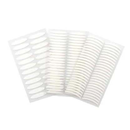 60 hojas de pegatinas para párpados dobles, cinta adhesiva transparente de fibra para mujeres, pegatinas para párpados, Material PE, fino, Invisible, fácil de quitar