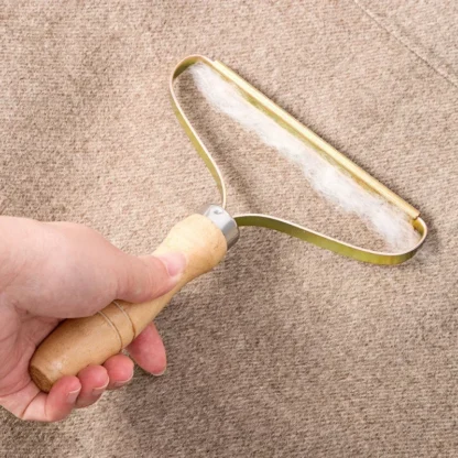Rodillo de pelusa Manual, cepillo removedor de pelo con mango de madera, cepillo de limpieza de ropa de sofá, removedor de pelo de mascotas, herramienta de cepillo de afeitado