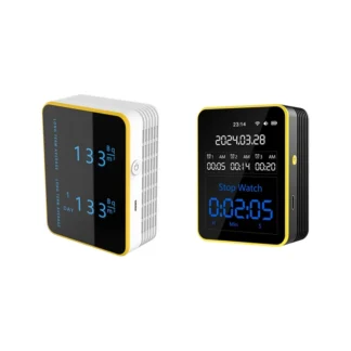 APPLIA-Tuya Wifi 15 en 1 Detector de calidad del aire portátil para el hogar PM0.3 PM1.0 PM2.5 PM10 CO CO2 TVOC HCHO Tester