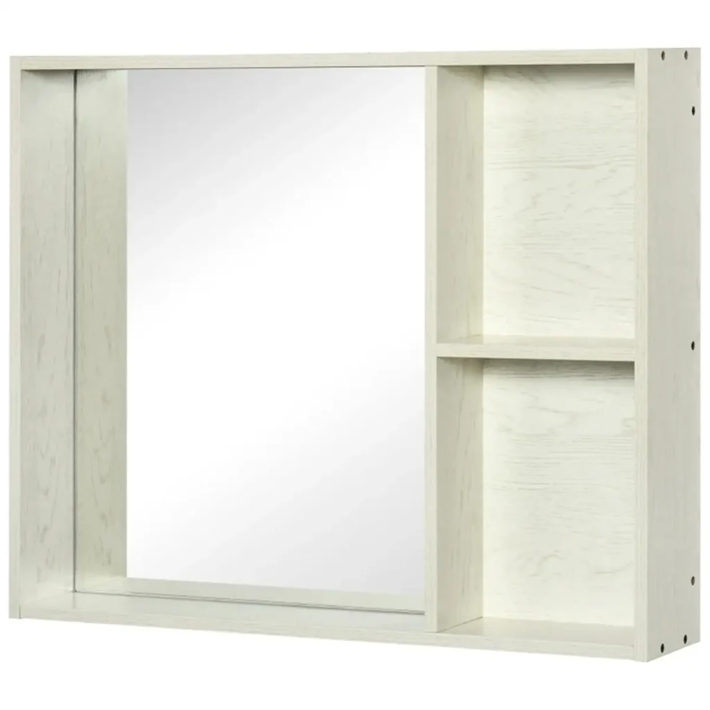 Elegante gabinete de pared para almacenamiento en el hogar: diseño moderno, solución que ahorra espacio, organizador versátil