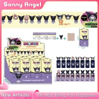 Juguetes calientes Sanrio Melody Kuromi Sonny Angel caja ciega sorpresa Kawaii caja ciega misteriosa figura Navidad modelo muñecas regalos Juguetes