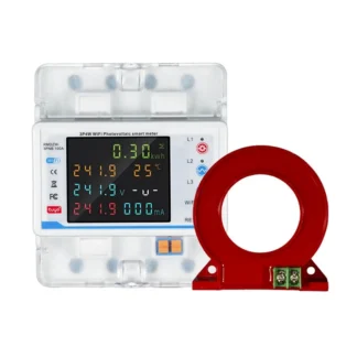 Disyuntor inteligente M05K Tuya Wifi, Protector de cierre automático, medidor de potencia 3P4W, temporizador de interruptor de cierre trifásico