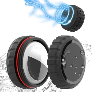 Funda adhesiva impermeable para Apple Airtag, carcasa con soporte adhesivo para mando a distancia de TV, Find My Car, Skis, Bike Wallet