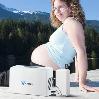 Varon-máquina purificadora de aire portátil para viajes al aire libre, 3 litros, flujo de pulso 0-xygen, Con cen-tra 32% pureza, AC/DC 110-220V, NT05