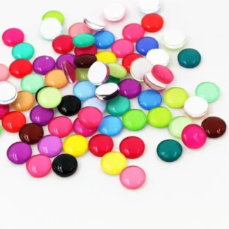 Nueva moda gran oferta 50 Uds 8mm 10mm 12mm Colores mixtos estilo hecho a mano cabujón de cristal con foto