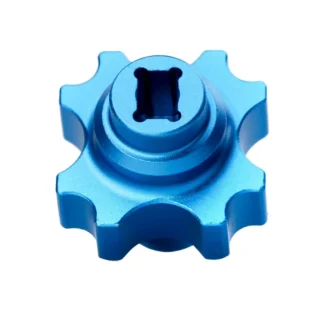 IINBD-Carretes de casillero diferencial de bloqueo diferencial de metal para Tamiya TT02,1